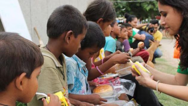 Feed the hungry